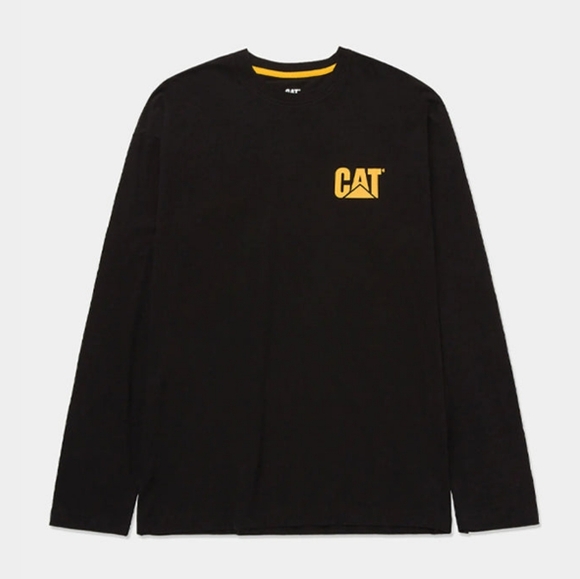 Caterpillar Other - Caterpillar Trademark Logo Long Sleeve Outdoor Rugged Tee XL